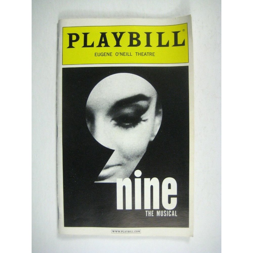 Nine Playbill March 2003 Chita Rivera Antonio Banderas Masterson Laura Benanti